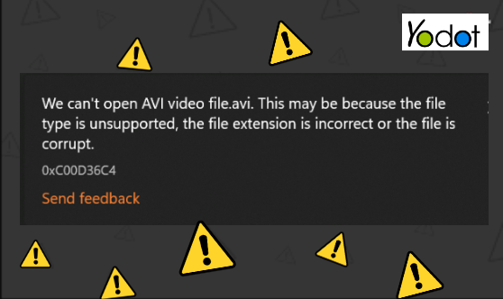 repair broken avi files